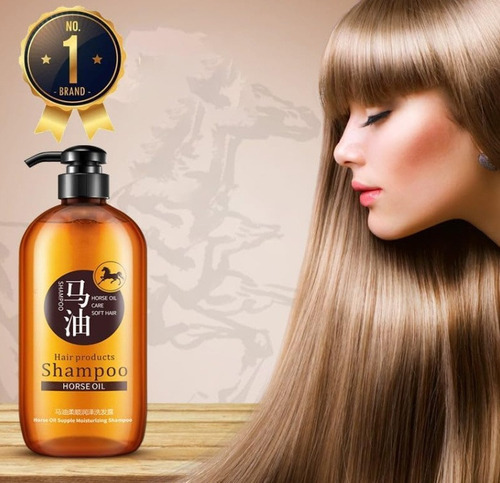 Shampoo Hidratante Flexível Com Óleo Cavalo 300 Ml