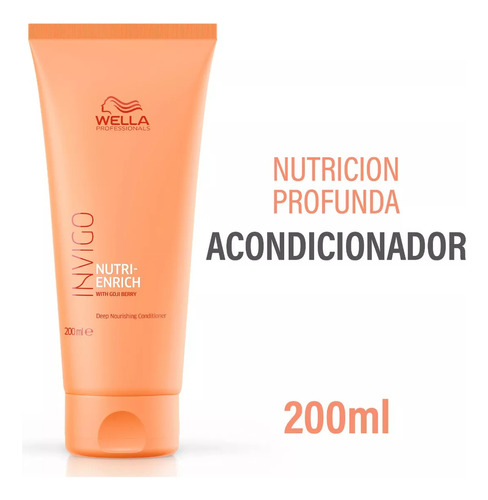 Wella Invigo Nutri-enrich Acondicionador 200 Ml.