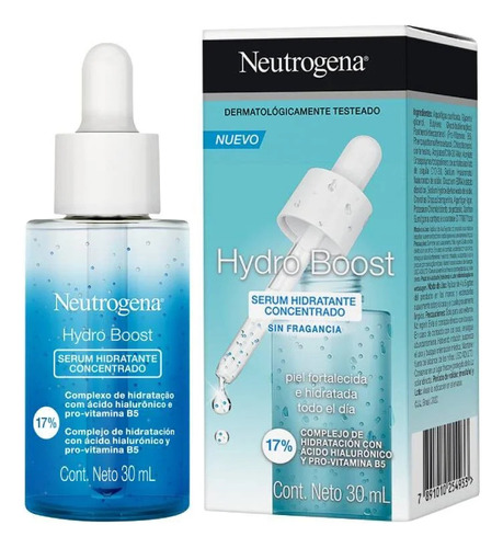 Serum Hidratante Concentrado Hydro Boost 30ml Neutrogena