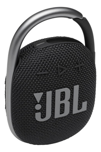 Bocina Jbl Clip 4 Portátil Bluetooth Waterproof Color Negro