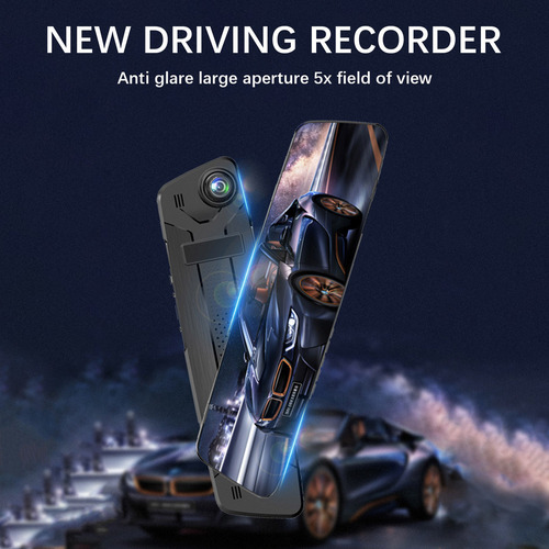 .. Grabadora De Coche Z Thin Con Espejo Retrovisor Para