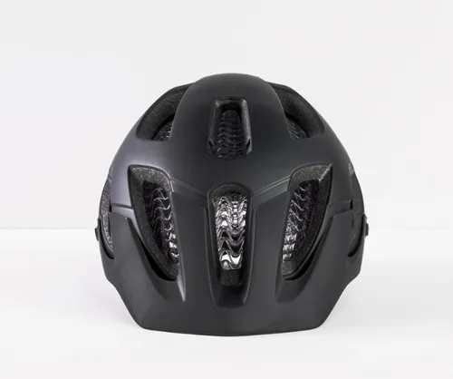 Casco Para Bici De Montaña Bontrager Blaze Wavecel Color Negro/gris Oscuro Talle L