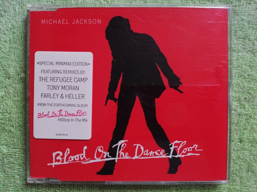 Eam Cd Red Maxi Michael Jackson Blood On The Dance Floor '97