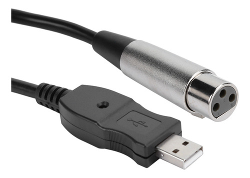 Cable Usb A Xlr, Adaptador De Enlace De Micrófono, Enlace De