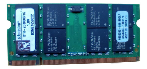 Memoria Ram Notebook Sodimm Ddr2 1gb 667mz Pc2-5300 Kingston