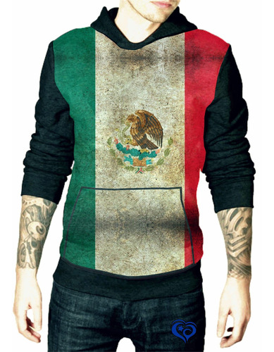 Moletom Bandeira Mexico Masculino Caracas Blusa Adulto