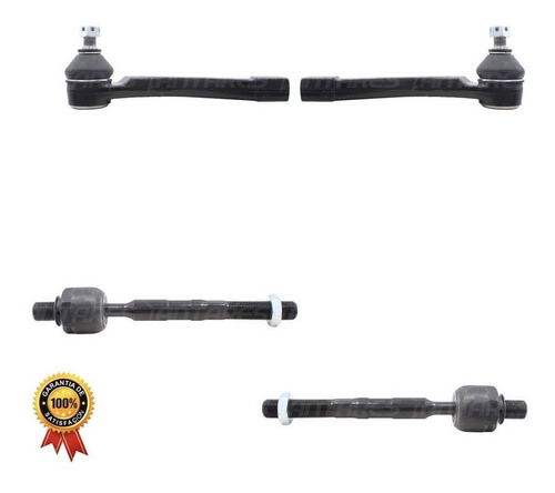 Terminal + Axial Para Ssangyong Rexton 2900 Om662 2002 2006