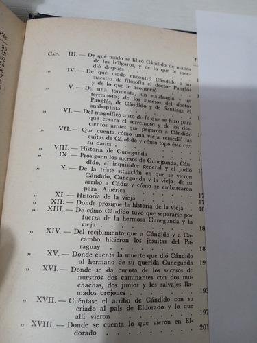 Voltaire Novelas Candido Zadig Memmon Micromegas Viajes Esca (Usado)