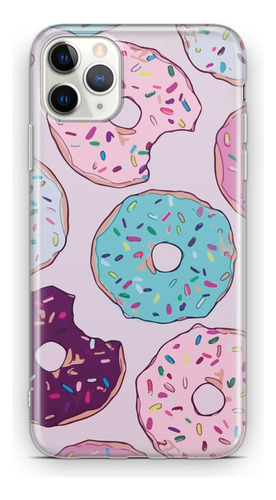 Fundas Celular Uso Rudo Donas Donut Colores Comida 1