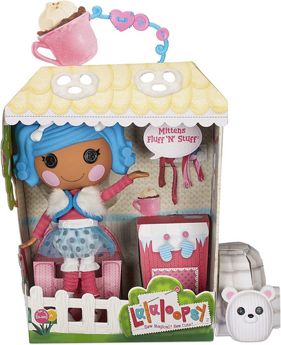 Muñeca Lalaloopsy Con Mascota Mittens Fluff N Stuff 576839