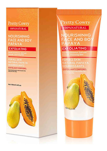 Exfoliante Blanqueador De Poros Con Esencia De Papaya