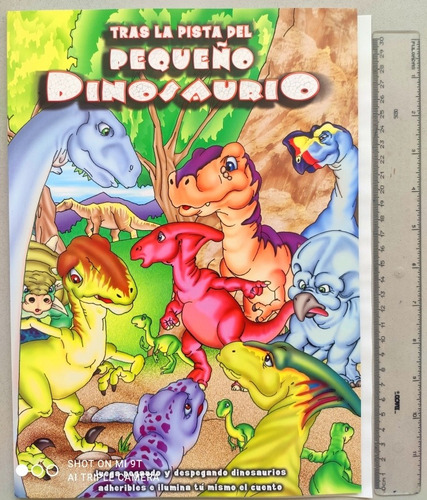 Libro De Dinosaurios Cuento Más Actividades Más Stickers