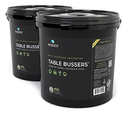 Table Bussers - Toallitas De Limpieza Naturales Para Limpiez