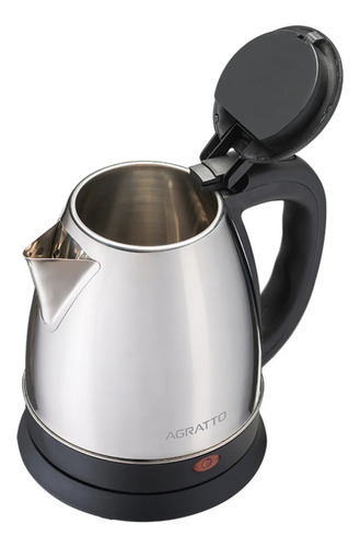Chaleira elétrica Agratto CE inox 127V 1.8L