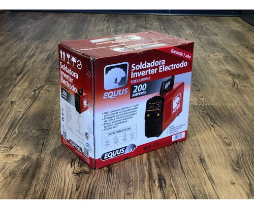 Soldadora Inverter Pantalla Led + Careta Soldar 200 Amp