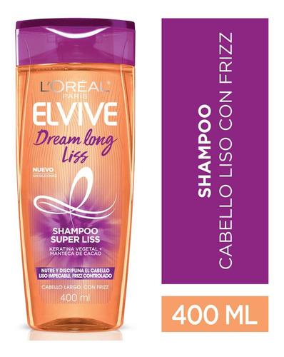 Shampoo L'oreal Elvive Dream Long Liss 400 Ml