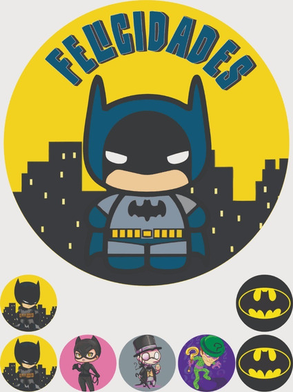 Papel Transfer Para Gelatinas De Batman | MercadoLibre ?