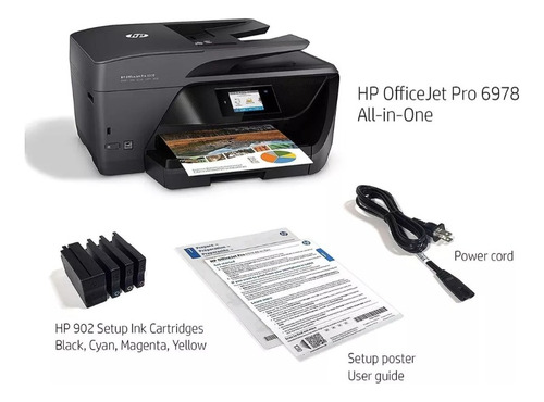 Impresora A Color Multifunción Hp Officejet Pro 8710 Usada