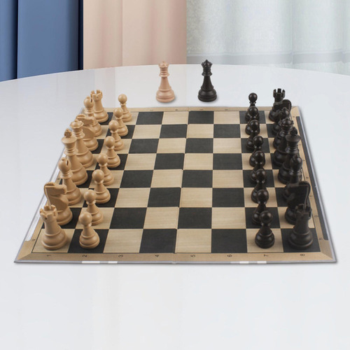 Juego De Ajedrez Juego De Mesa De Ajedrez Juego Marrón