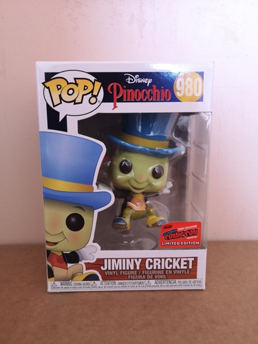 Funko Pop Pepe Grillo Pinocho Disney