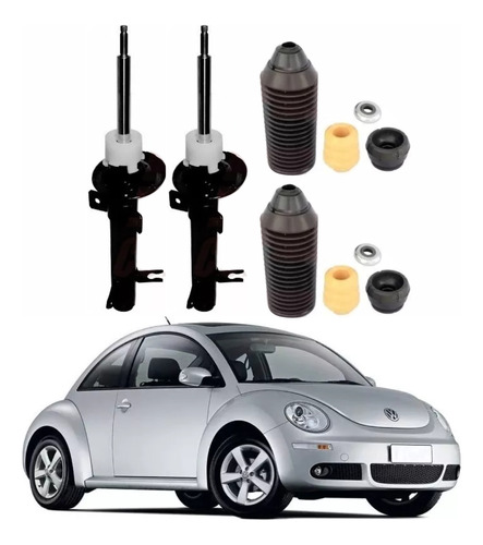 Par Amortecedor Dianteiro New Beetle 2003 2004 Nakata +axios