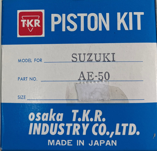 Pistón Suzuki Sj50 Tkr Japonés Varias Medidas!!  