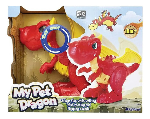 Dragon Con Sonido Camina Dino Juguete Para Niños