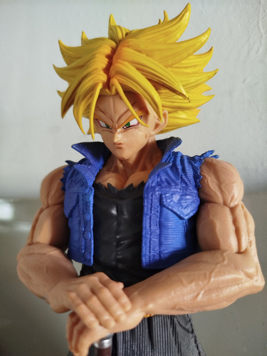 Boneco Trunks Ssj2 27 Cm Só Hoje Pronta Entrega