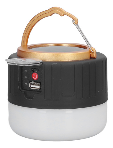 Linterna Led De Camping Con Interfaz Usb, Multifunción, Sola