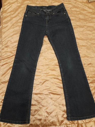 Pantalón Jean Nena Marca Jordache Azul Brilloso Talle 8 Años