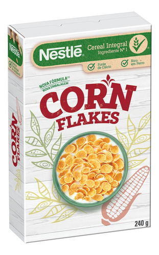 Cereais Nestlé Corn Flakes em caixa 240 g