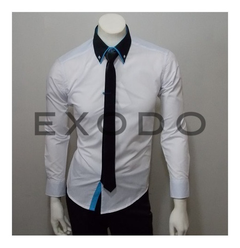 Camisa Juvenil Slim Fit Talla Xl,xxl 