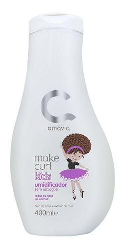 Combo Make Curl Leavein 3 Umidificador Creme De Pentear Kids
