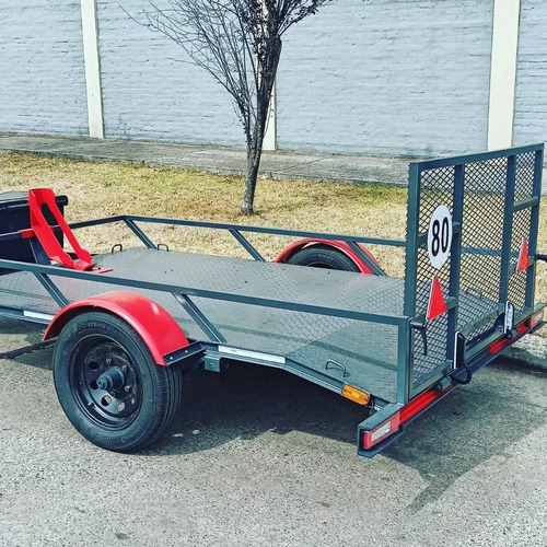 Trailer 2 O 3 Motos Homologado Patentable Hiza Trailers