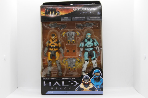 Figura Spartan Mark V & Hazop Halo Reach Serie 2 Mcfarlane