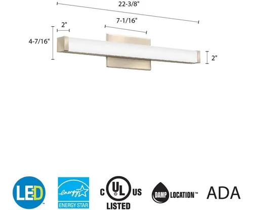 Lithonia Lighting Fmvccl 48in Mvolt 30k 90cri Bn M4 Moderno