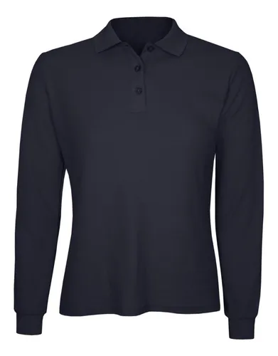 Polera manga larga mujer algodon hotsell