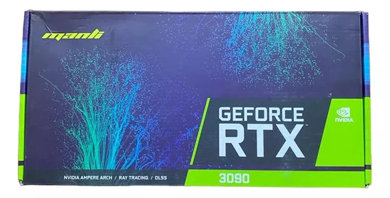 Placa De Video Manli Geforce Rtx 3090 24 Gb Dlss