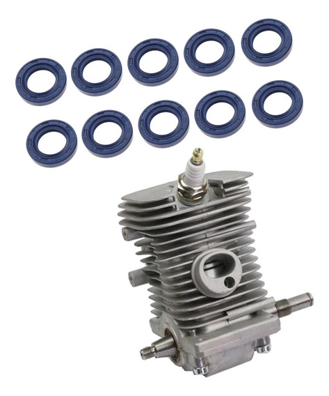 Husqvarna 570//49 x 1,5mm ps6800 Anillo de pistón piston anillo para dolmar 120si