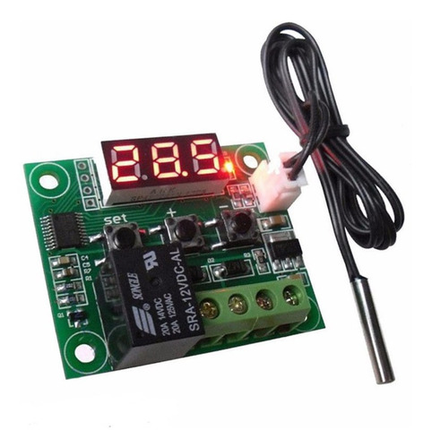 Control De Temperatura Termostato W1209 Acuario Display Xck