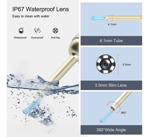 Wi-fi Visual Earpick - Kit De Herramientas De Eliminación De