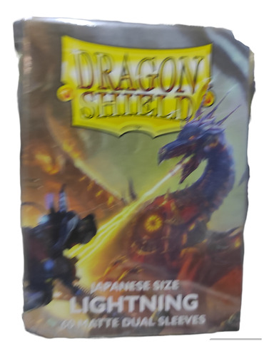 Micas Dragon Shield Japanese Size Lightning Matte Dual Yugi