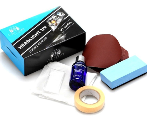 Kit Recuperador Sellador Faro Delantero Auto Ceramic 30ml H8