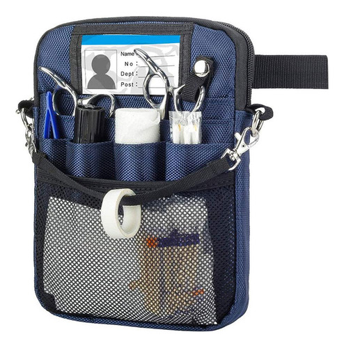 2 Pacote De Enfermeira Com Suporte De Fita, Azul Escuro