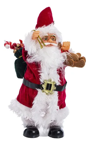 Figura Pequeña De Papá Noel, Adorno Decorativo Para Sala De