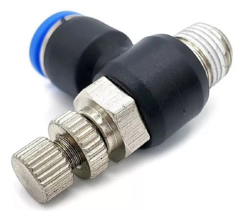 Válvula Reguladora De Flujo 1/4 X 8mm Sl8-02a 2 Pz Para