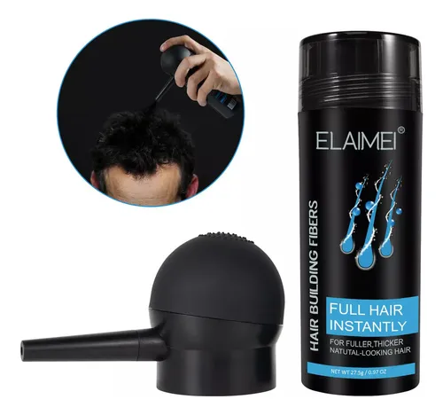 Syjwm Polvo Fibra Capilar Para Cubrir Canas Para Cubrir