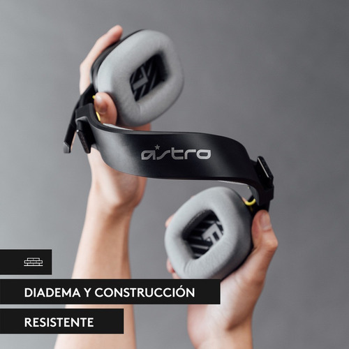Audífonos Logitech Astro A10 Gaming Gen 2 Color Negro - Excelente (Reacondicionado)
