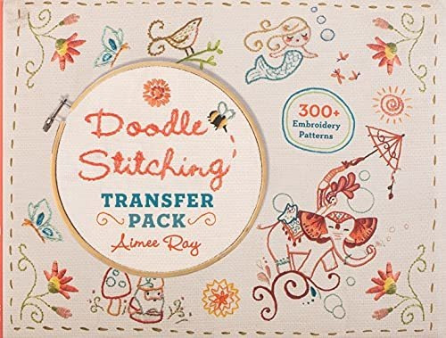 Book : Doodle Stitching Transfer Pack - Ray, Aimee