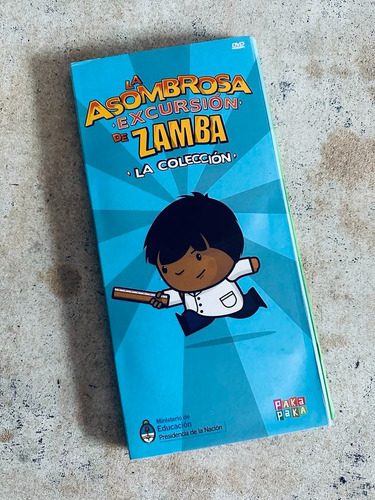 La Asombrosa Excursión De Zamba La Colección Dvd Paka Paka (Usado)